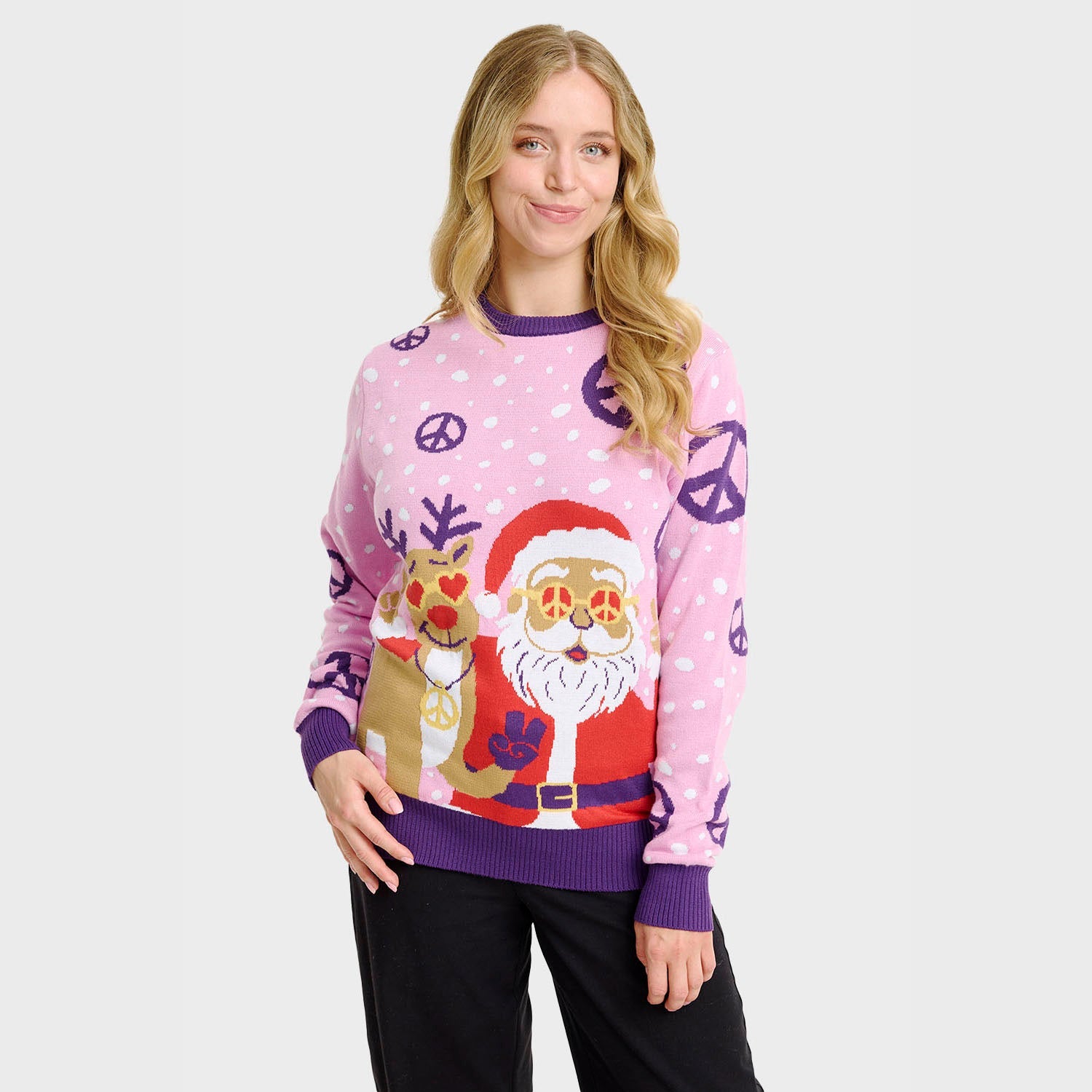 Hippie Christmas Sweater β Women